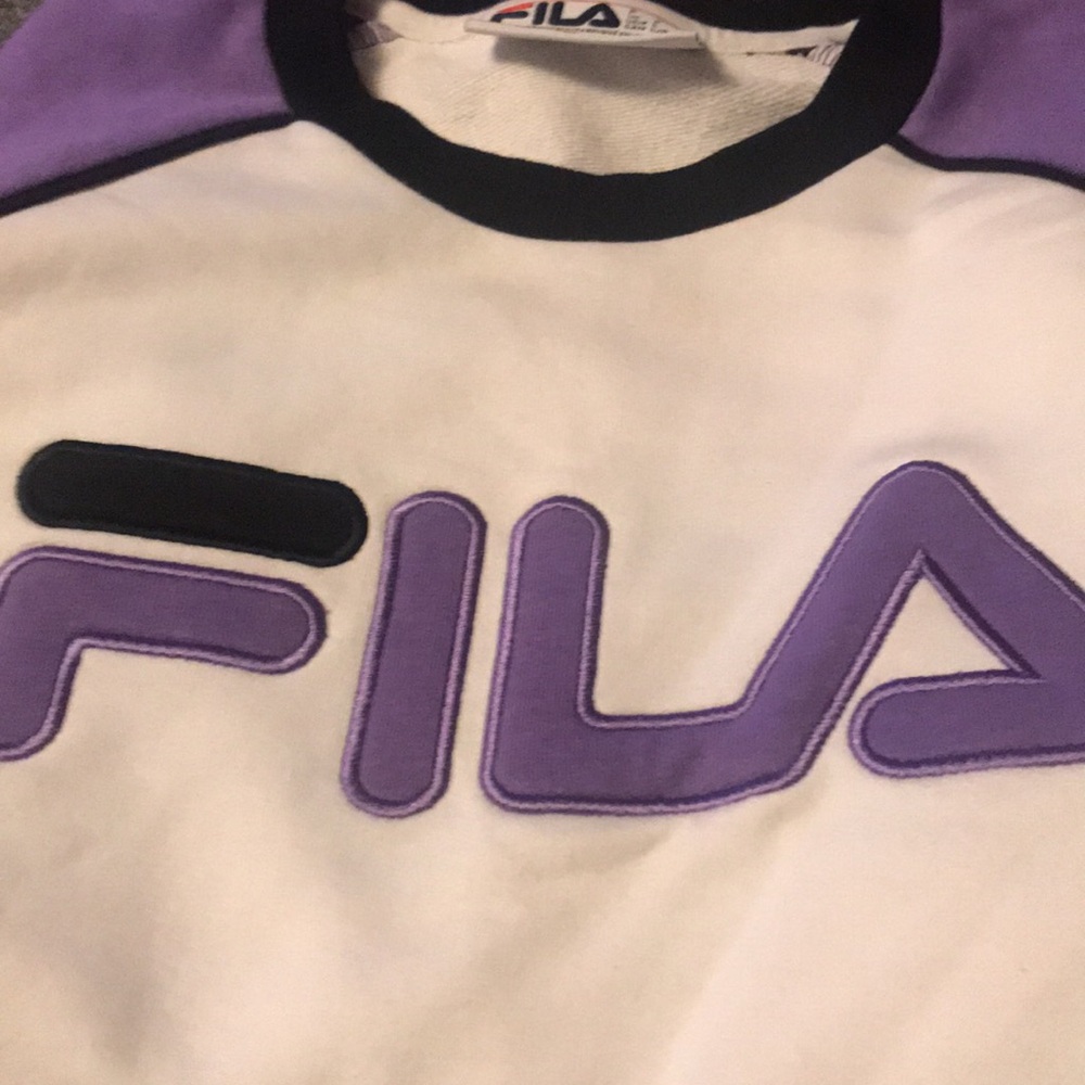 New with tags  Fila sweatshirt , original price 60.00 , sale 18